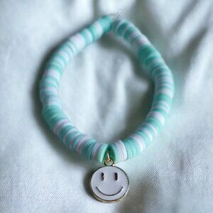Smiley Face Charm Bracelet